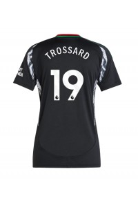 Arsenal Leandro Trossard #19 Voetbaltruitje Uit tenue Dames 2024-25 Korte Mouw